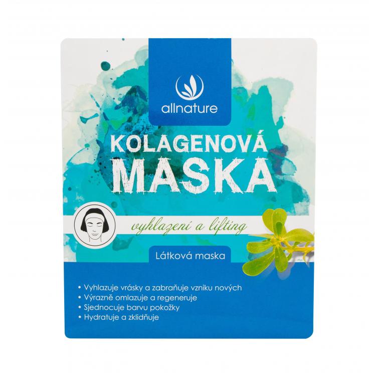 Allnature Collagen Mask Pleťová maska pre ženy 23 ml