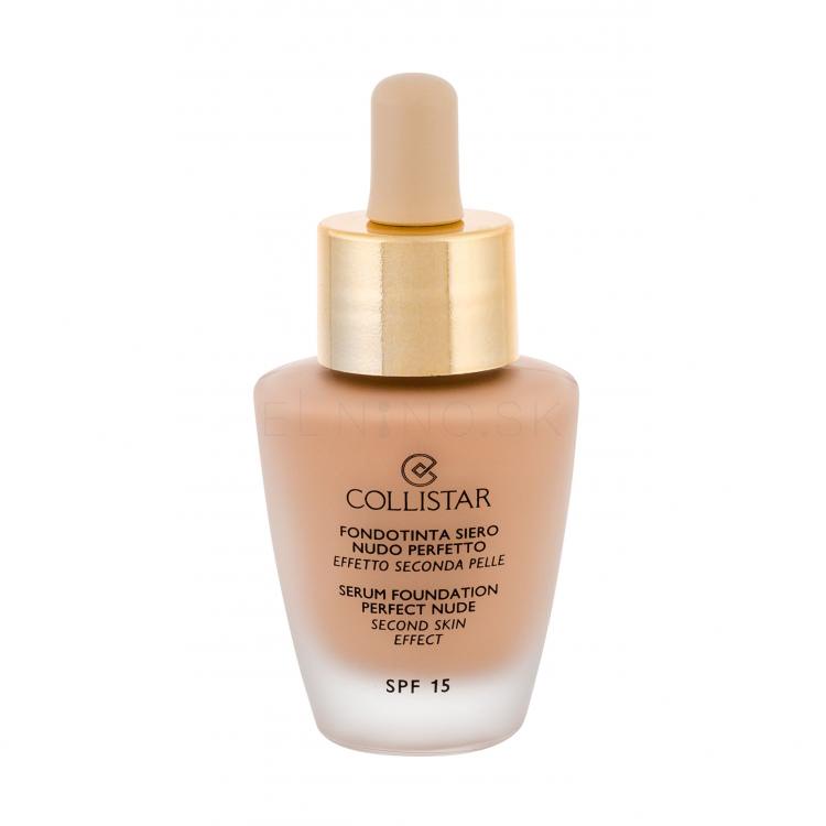 Collistar Serum Foundation Perfect Nude SPF15 Make-up pre ženy 30 ml Odtieň 1 Ivory