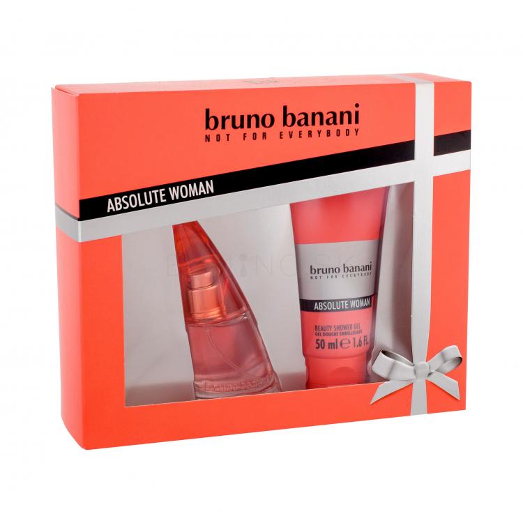 Bruno Banani Absolute Woman Darčeková kazeta parfumovaná voda 20 ml + sprchovací gél 50 ml
