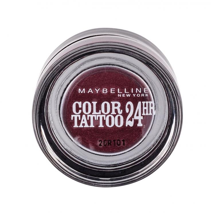 Maybelline Color Tattoo 24H Očný tieň pre ženy 4 g Odtieň 70 Metallic Pomegranate
