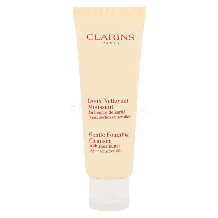 Clarins Gentle Foaming Cleanser Dry Skin Čistiaca pena pre ženy 125 ml