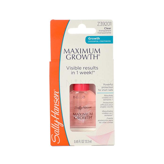 Sally Hansen Maximum Growth Nail Treatment Starostlivosť na nechty pre ženy 13,3 ml poškodená