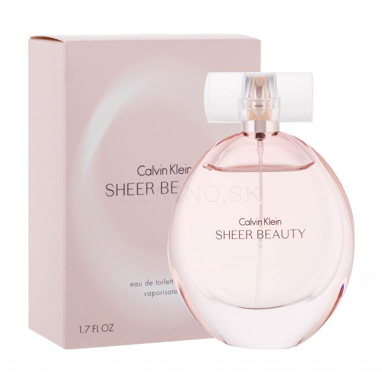 Calvin Klein Sheer Beauty Toaletná voda pre ženy 50 ml