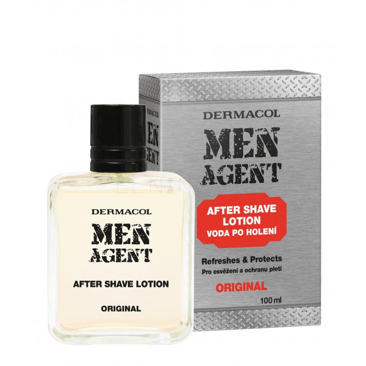 Dermacol Men Agent Original Voda po holení pre mužov 100 ml poškodená krabička