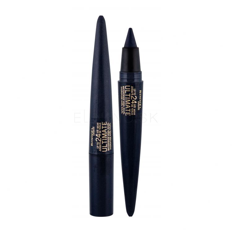 Rimmel London Ultimate 24HR Ceruzka na oči pre ženy 1,6 g Odtieň 004 Carbon Sapphire