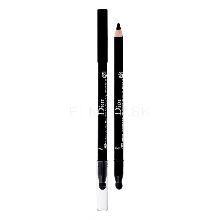 Christian Dior Diorshow Khol Ceruzka na oči pre ženy 1,4 g Odtieň 099 Black Kohl