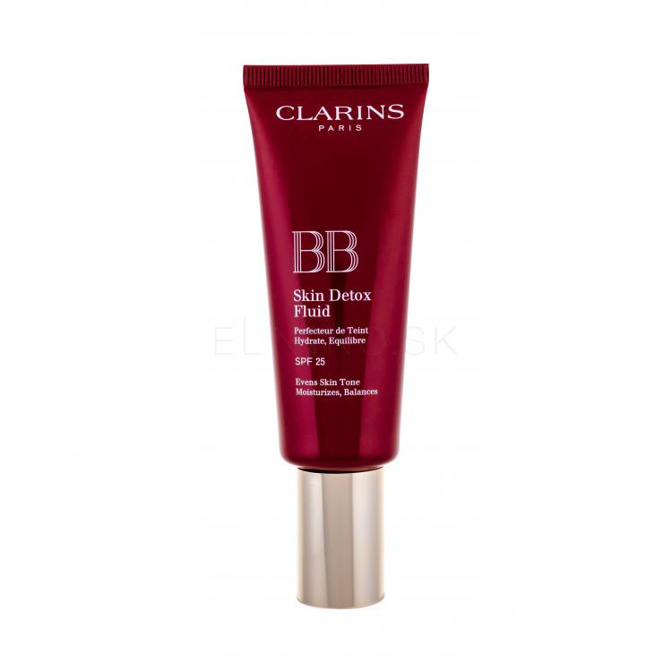 Clarins BB Skin Detox Fluid SPF25 BB krém pre ženy 45 ml Odtieň 02 Medium