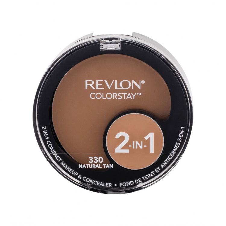 Revlon Colorstay 2-In-1 Make-up pre ženy 12,3 g Odtieň 330 Natural Tan
