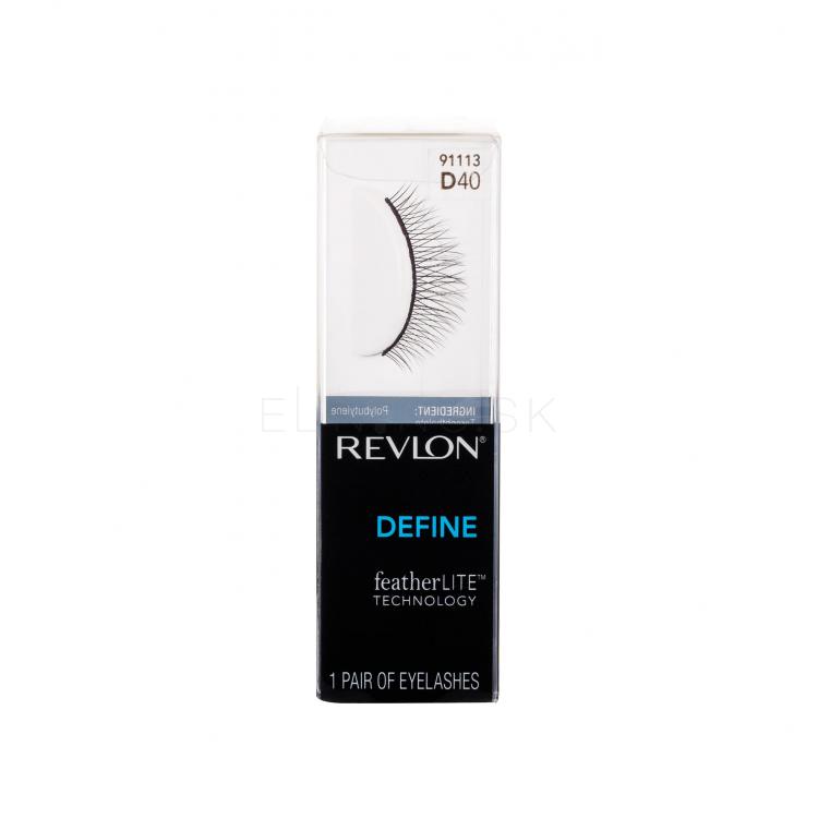 Revlon Define featherLITE Technology D40 Umelé mihalnice pre ženy 1 ks