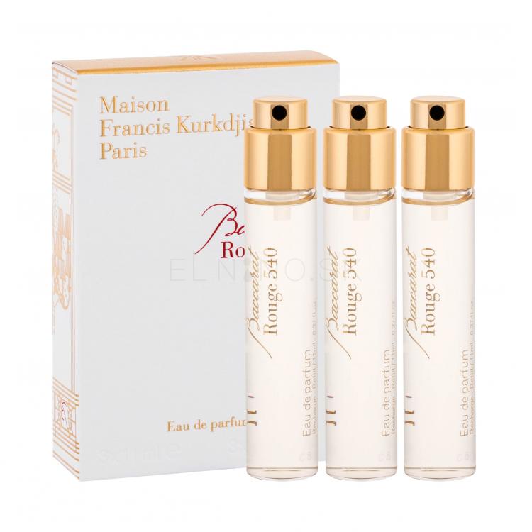 Maison Francis Kurkdjian Baccarat Rouge 540 Parfumovaná voda Náplň 3x11 ml