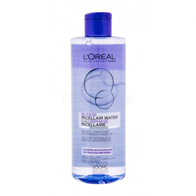 L&#039;Oréal Paris Micellar Water Bi-Phase Micelárna voda pre ženy 400 ml