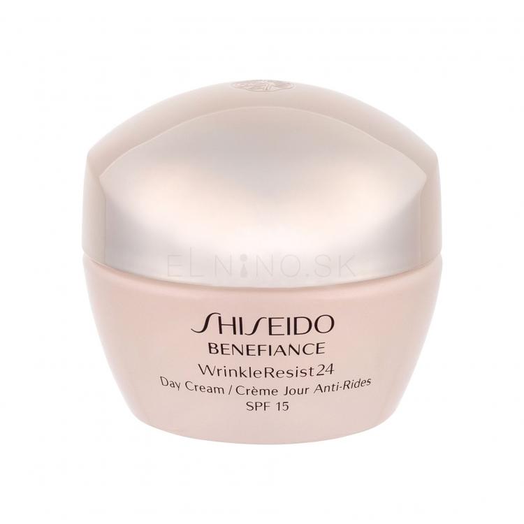 Shiseido Benefiance Wrinkle Resist 24 Day Cream SPF15 Denný pleťový krém pre ženy 50 ml
