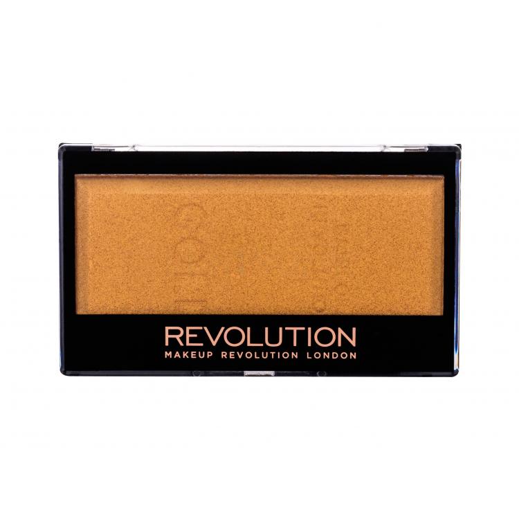 Makeup Revolution London Ingot Rozjasňovač pre ženy 12 g Odtieň Gold