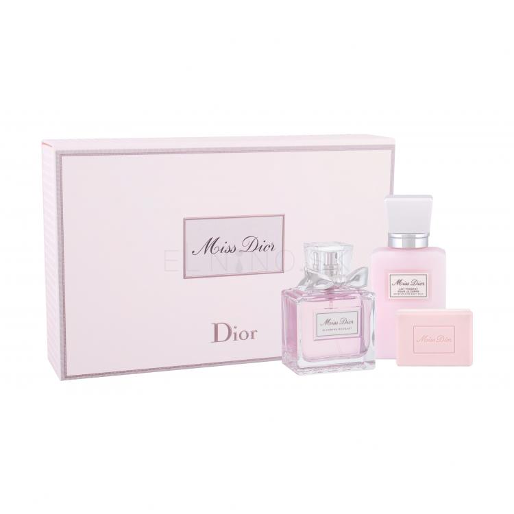 Christian Dior Miss Dior Blooming Bouquet 2014 Darčeková kazeta toaletná voda 50 ml + telové mlieko Miss Dior 50 ml + mydlo Miss Dior 25 g