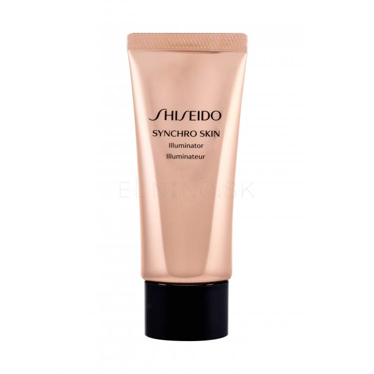 Shiseido Synchro Skin Illuminator Rozjasňovač pre ženy 40 ml Odtieň Rose Gold