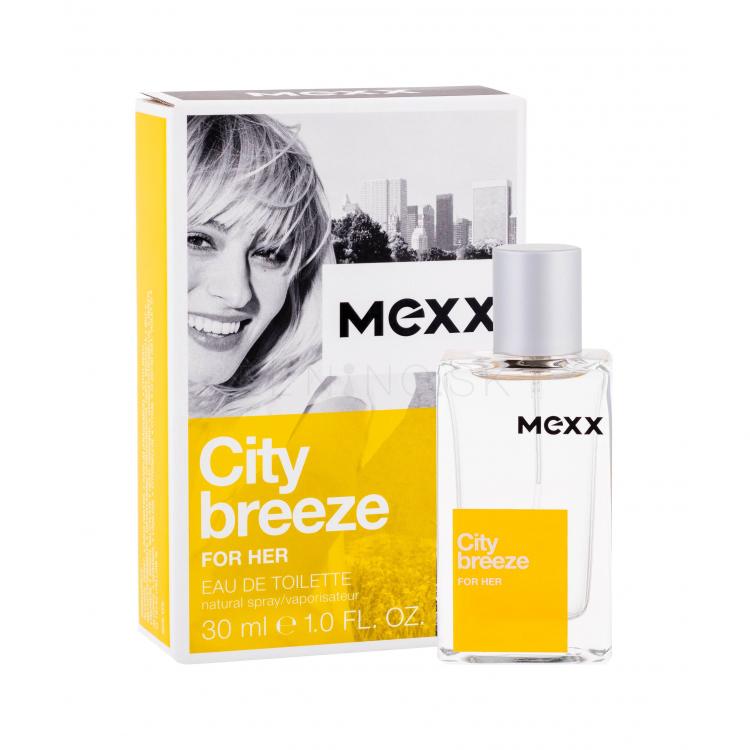 Mexx City Breeze For Her Toaletná voda pre ženy 30 ml