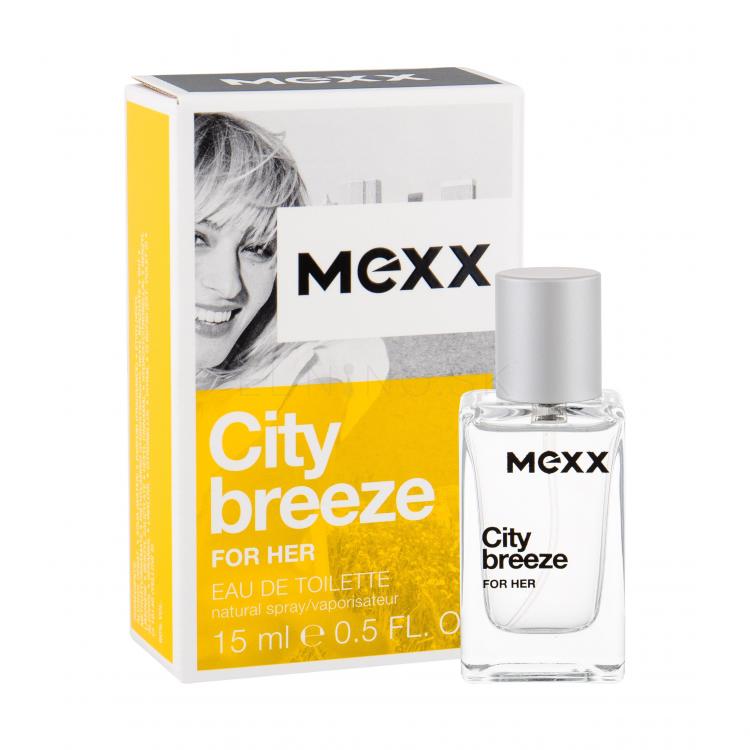 Mexx City Breeze For Her Toaletná voda pre ženy 15 ml
