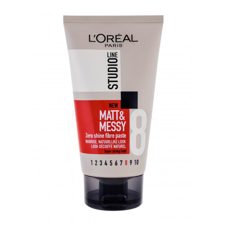 L&#039;Oréal Paris Studio Line Matt &amp; Messy Krém na vlasy pre ženy 150 ml