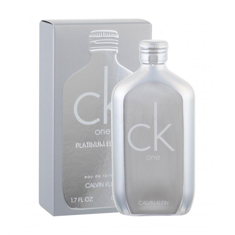 Calvin Klein CK One Platinum Edition Toaletná voda 50 ml