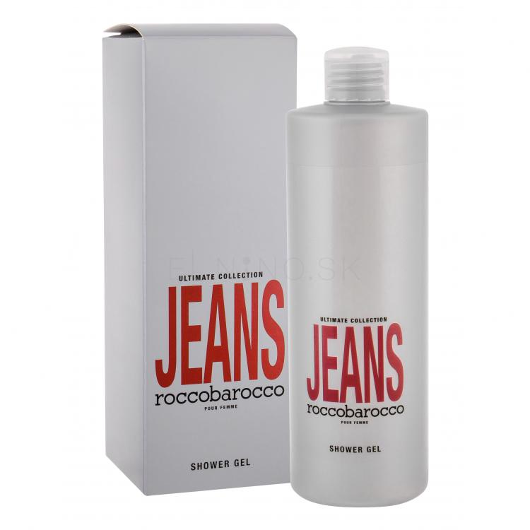 Roccobarocco Jeans Sprchovací gél pre ženy 400 ml
