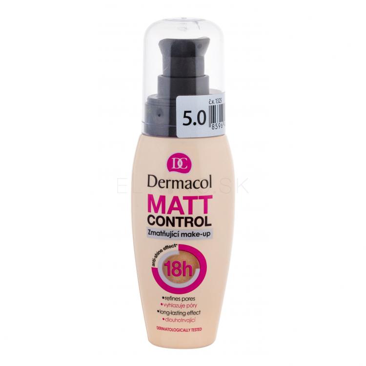 Dermacol Matt Control Make-up pre ženy 30 ml Odtieň 5.0