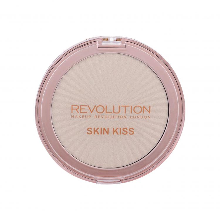 Makeup Revolution London Skin Kiss Rozjasňovač pre ženy 14 g Odtieň Ice Kiss