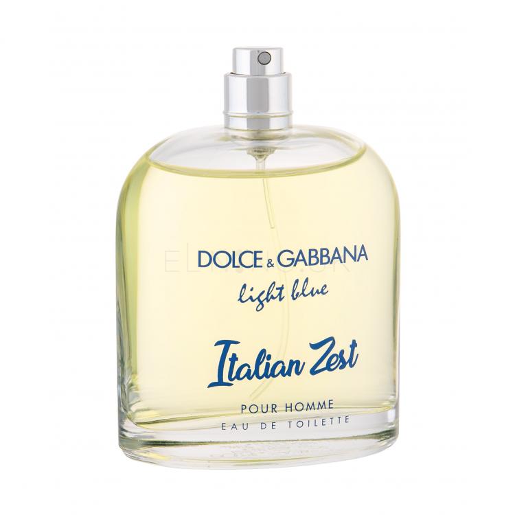 Dolce&amp;Gabbana Light Blue Italian Zest Pour Homme Toaletná voda pre mužov 125 ml tester