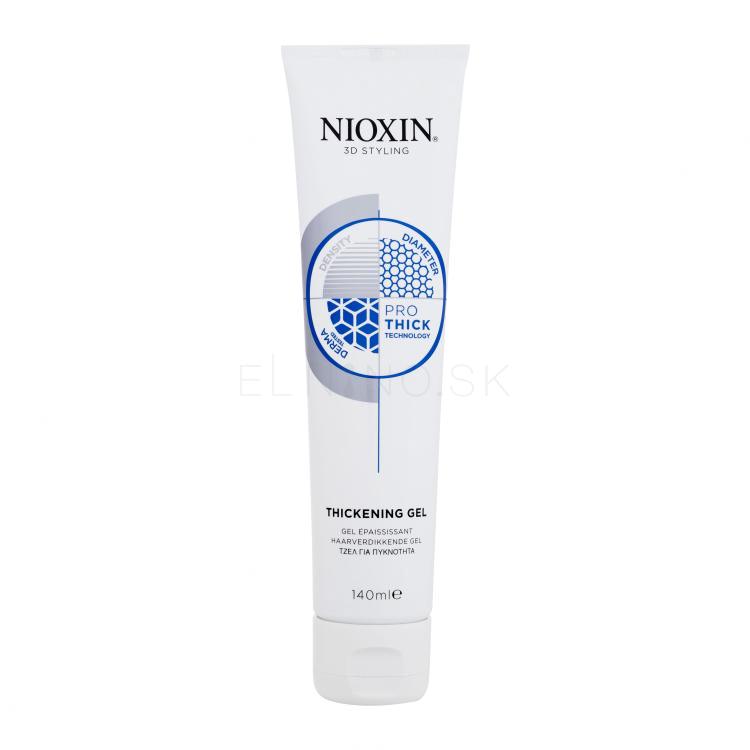 Nioxin 3D Styling Thickening Gel Gél na vlasy pre ženy 140 ml