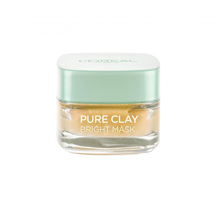 L&#039;Oréal Paris Pure Clay Bright Mask Pleťová maska pre ženy 50 ml
