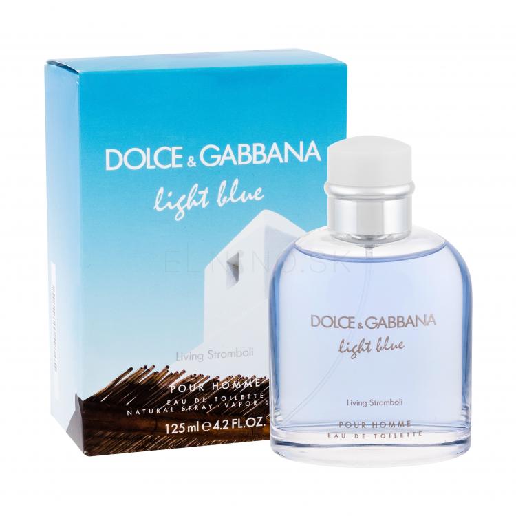 Dolce&amp;Gabbana Light Blue Living Stromboli Pour Homme Toaletná voda pre mužov 125 ml