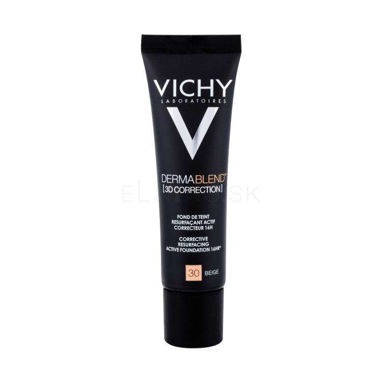 Vichy Dermablend™ 3D Antiwrinkle &amp; Firming Day Cream SPF25 Make-up pre ženy 30 ml Odtieň 30 Beige
