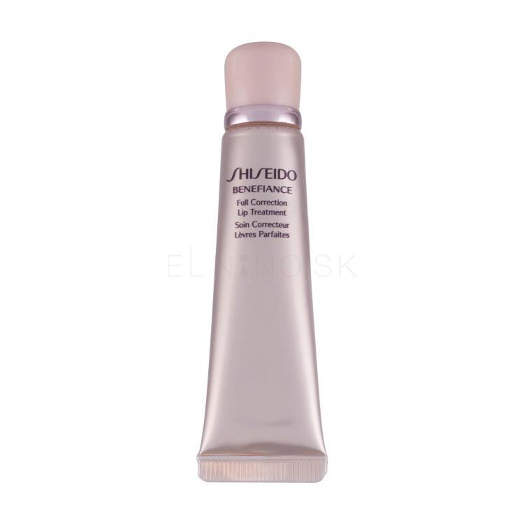 Shiseido Benefiance Full Correction Lip Treatment Balzam na pery pre ženy 15 ml