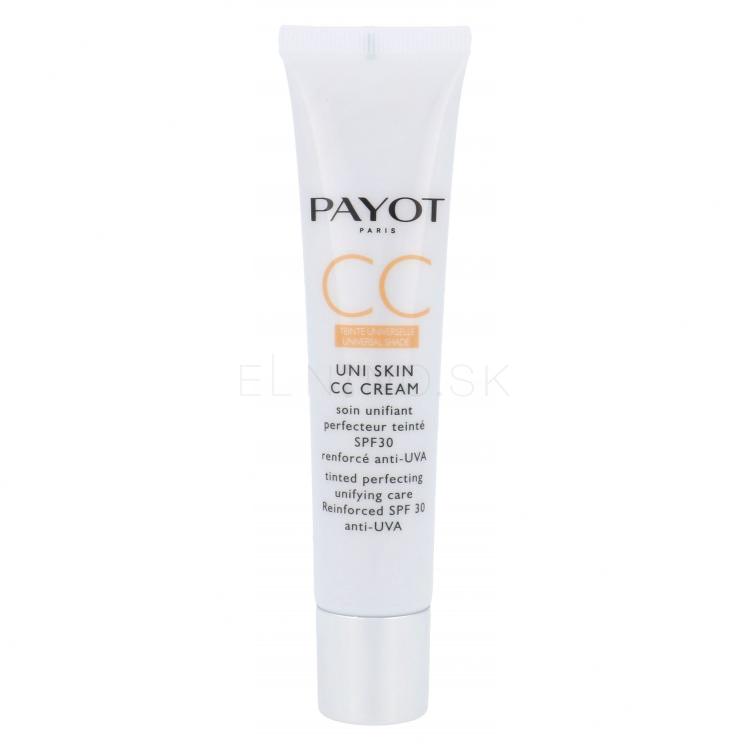 PAYOT Uni Skin SPF30 CC krém pre ženy 40 ml tester