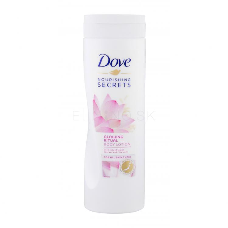 Dove Nourishing Secrets Glowing Ritual Telové mlieko pre ženy 400 ml