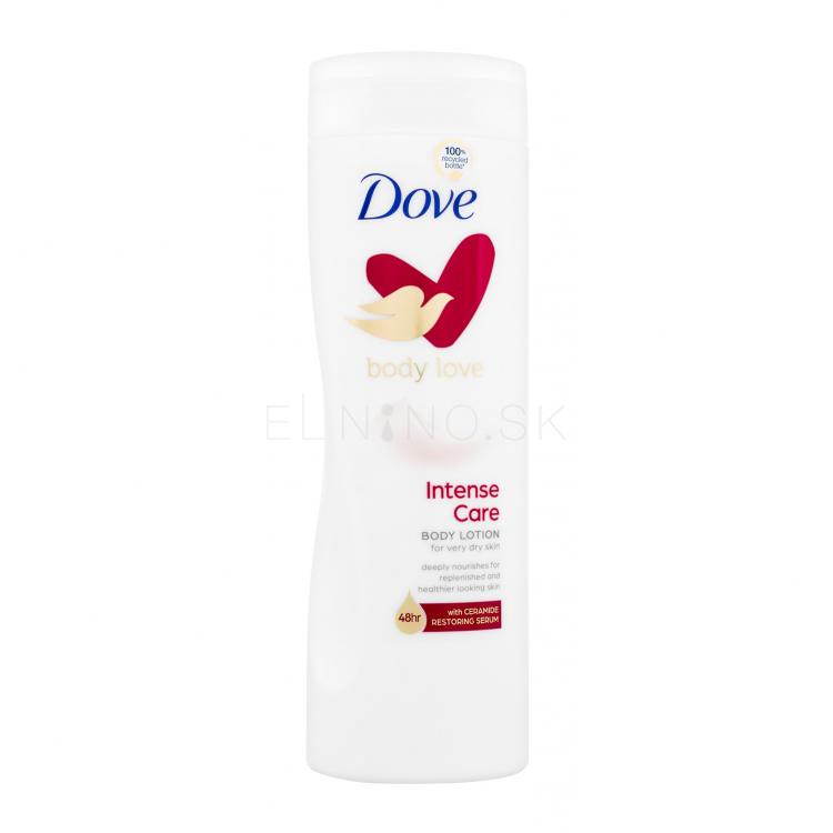 Dove Body Love Intense Care Telové mlieko pre ženy 400 ml