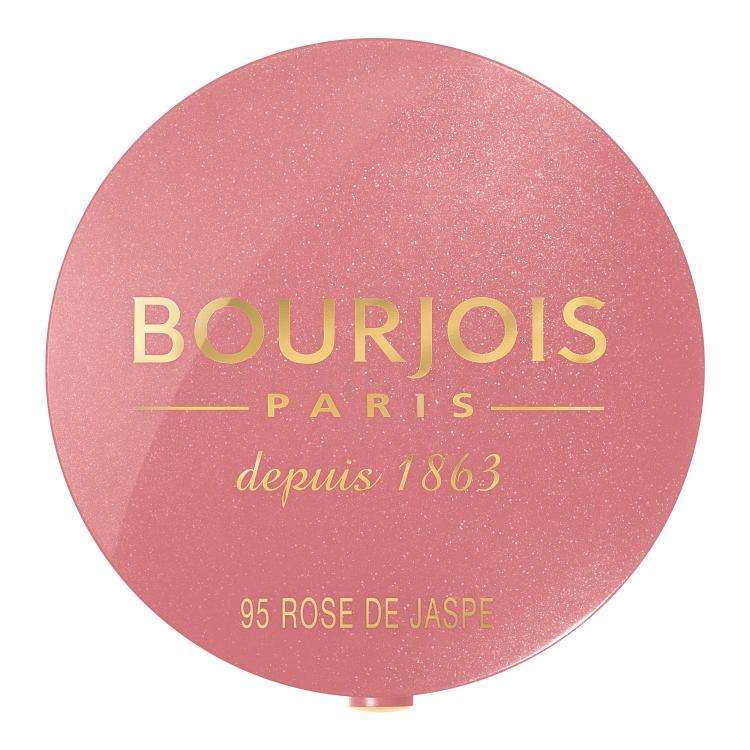 BOURJOIS Paris Little Round Pot Lícenka pre ženy 2,5 g Odtieň 95 Rose De Jaspe