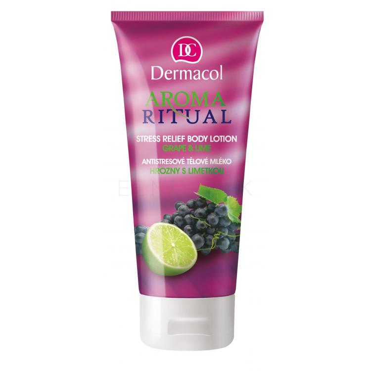 Dermacol Aroma Ritual Grape &amp; Lime Telové mlieko pre ženy 200 ml