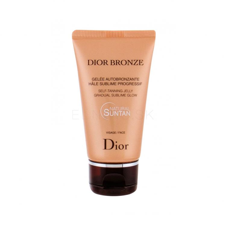 Christian Dior Bronze Self-Tanning Jelly Samoopaľovací prípravok pre ženy 50 ml