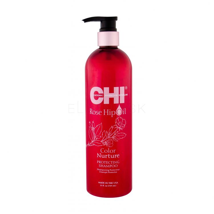 Farouk Systems CHI Rose Hip Oil Color Nurture Šampón pre ženy 739 ml