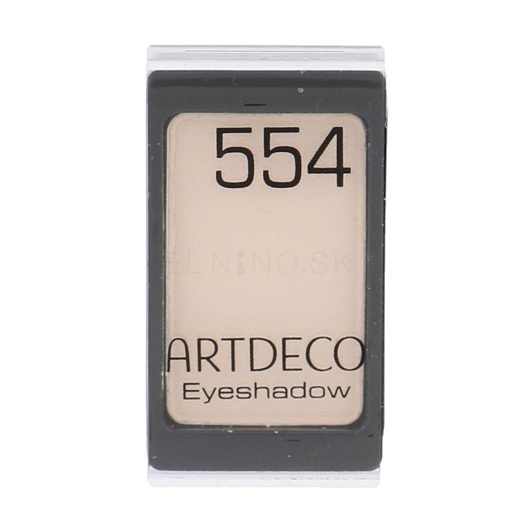 Artdeco Eyeshadow Matt Očný tieň pre ženy 0,8 g Odtieň 554 Matt Natural Vanilla