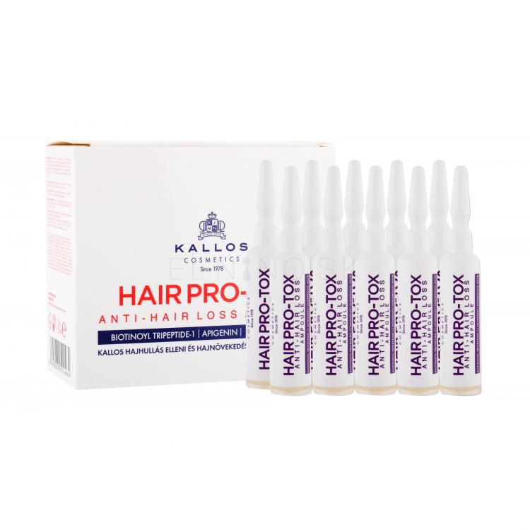 Kallos Cosmetics Hair Pro-Tox Ampoule Prípravok proti padaniu vlasov pre ženy 10x10 ml