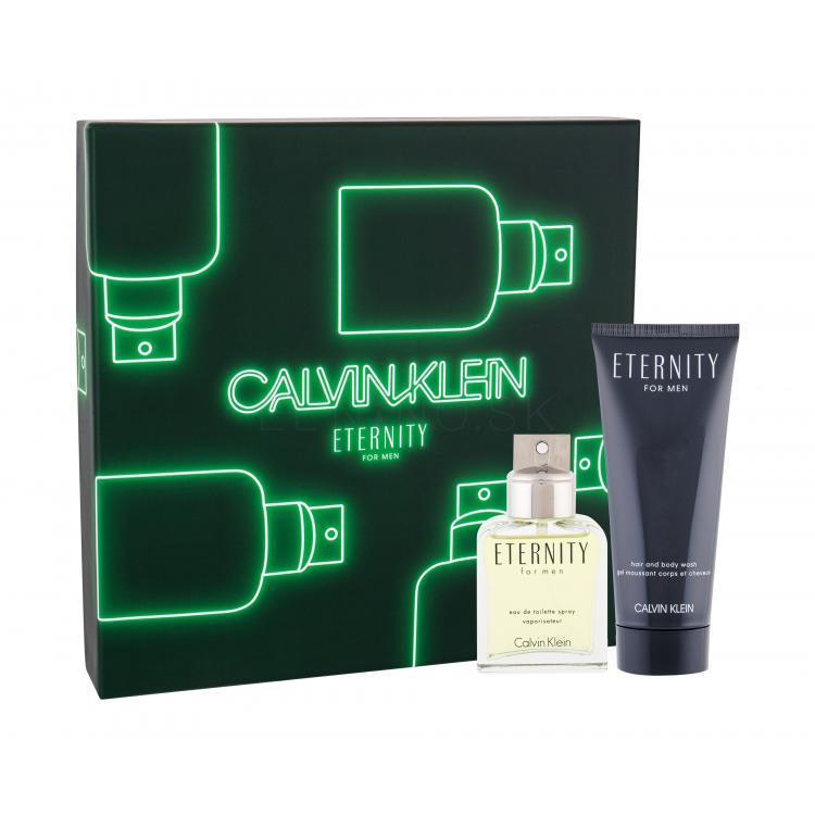 Calvin Klein Eternity For Men Darčeková kazeta toaletná voda 50 ml + sprchovací gél 100 ml