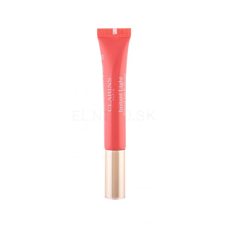Clarins Instant Light Natural Lip Perfector Lesk na pery pre ženy 12 ml Odtieň 05 Candy Shimmer
