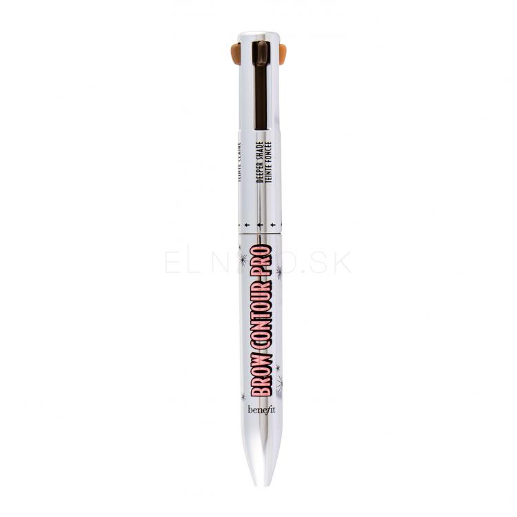 Benefit Brow Contour Pro 4in1 Ceruzka na obočie pre ženy 0,4 g Odtieň 03 Brown - Medium