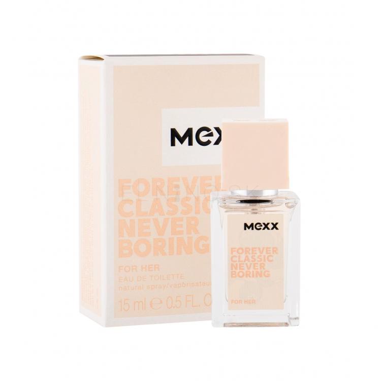 Mexx Forever Classic Never Boring Toaletná voda pre ženy 15 ml