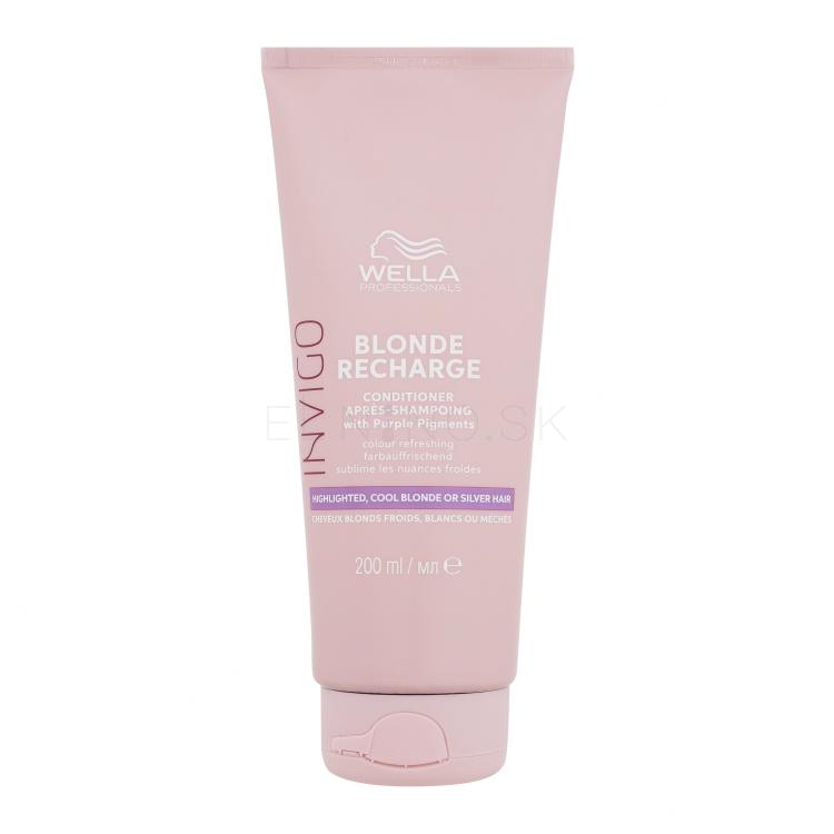 Wella Professionals Invigo Blonde Recharge Kondicionér pre ženy 200 ml Odtieň Cool