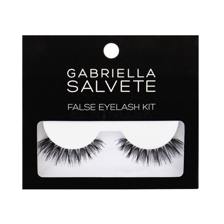 Gabriella Salvete False Eyelash Kit Umelé mihalnice pre ženy Odtieň Black Set