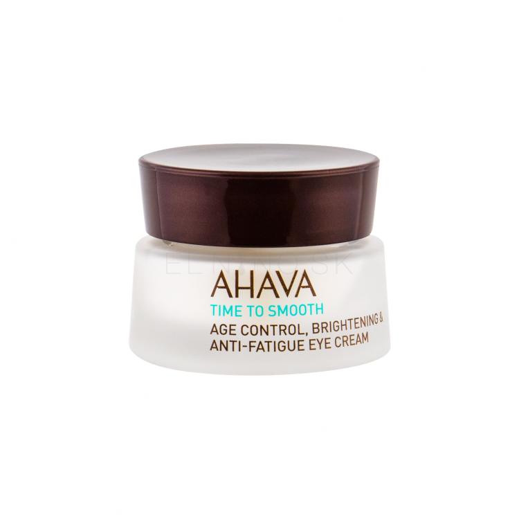 AHAVA Time To Smooth Age Control, Brightening &amp; Anti-Fatigue Eye Cream Očný krém pre ženy 15 ml