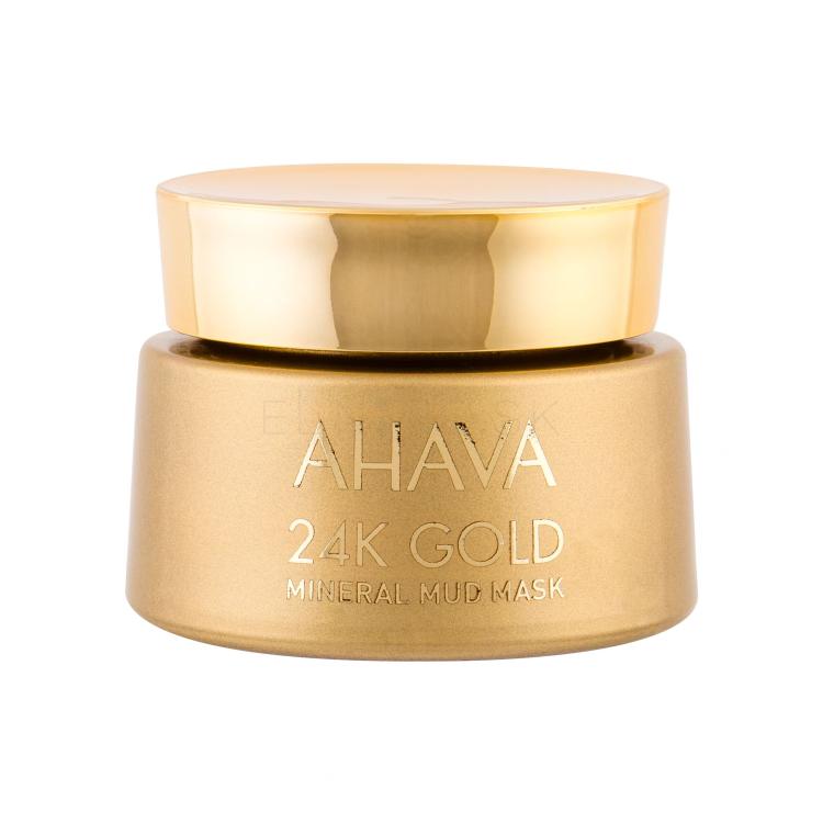 AHAVA 24K Gold Mineral Mud Mask Pleťová maska pre ženy 50 ml