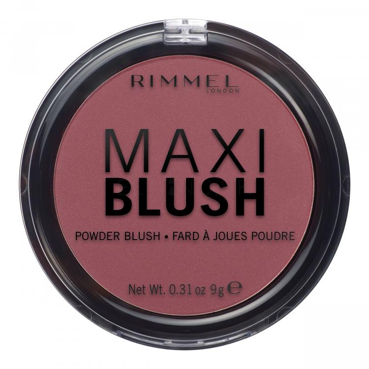 Rimmel London Maxi Blush Lícenka pre ženy 9 g Odtieň 005 Rendez-Vous